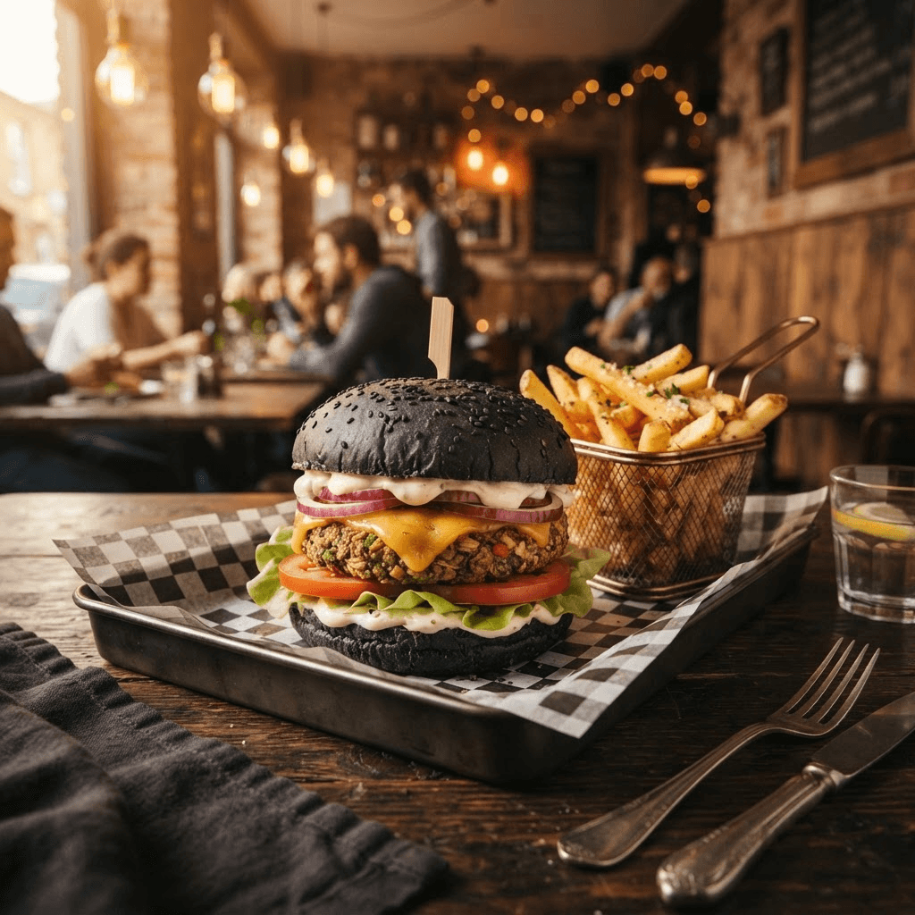 Vegan Cheese Burger